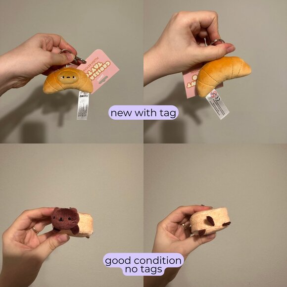 Large assorted plushie bundle -- pusheen the cat, smoko tayto, coffee cafe theme - Picture 11 of 14